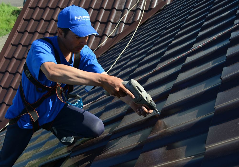 Металлочерепица для частного домостроения